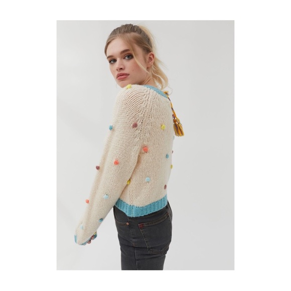 UO Kimchi Blue Candy Pom Sweater - Picture 3 of 8
